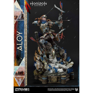 Horizon Zero Dawn Statue 1/4 Aloy Shield Weaver Armor Set 70 cm